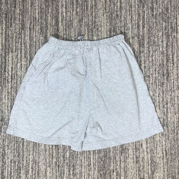 In Design Girls Size 14/16 Casual‎ Knit Shorts Gray Red Elastic Drawstring Waist - Picture 6 of 11